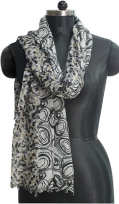 17% OFF on Jayram Handloom Printed Viscose Women's Scarf