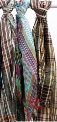 30% OFF on Exotic India Woven Cotton Women's Scarf