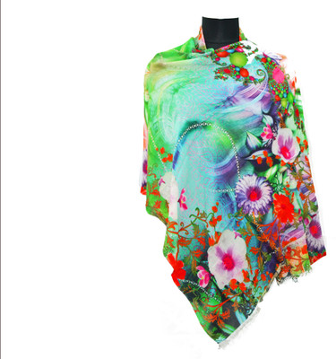 60% OFF on Numalo Floral Print Cotton Women's Scarf 60% OFF on Numalo Floral Print Cotton Women's Scarf