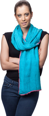 19% OFF on Scarves & Glitters Solid Viscose Women's Scarf