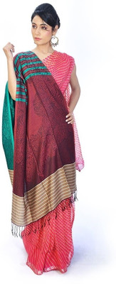 56% OFF on Home India Self Design Silk Women's Scarf