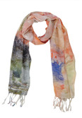33% OFF on The Scarf Shop Graphic Print Silk Modal Women's Scarf