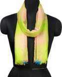 R.Raani Checkered Viscose Women's Scarf R.Raani Checkered Viscose Women's Scarf