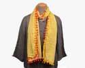 MASALA TEA Geometric Print Cotton Women's Scarf MASALA TEA Geometric Print Cotton Women's Scarf