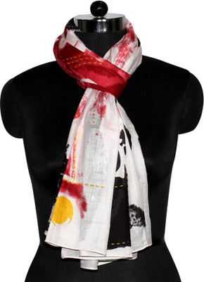 Usouno Printed Cotton Women's Scarf