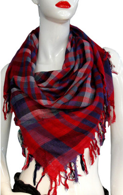 66% OFF on Etti Checkered Viscose Women's Scarf