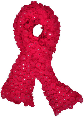 65% OFF on Elabore Solid Acrylic Women's Scarf