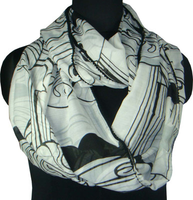 63% OFF on Anuze Fashions Printed Cotton Voile Girl's Scarf