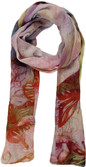 44% OFF on Toscee Printed 90%modal, 10% silk Women's Scarf