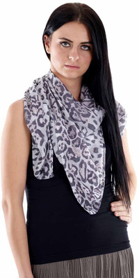 50% OFF on Fuziv Printed 100% Polyster Women's Scarf