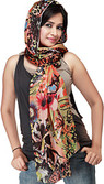 9% OFF on Ghasitaram Gifts Printed Cotton Women's Scarf