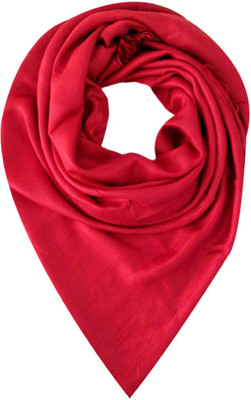33% OFF on Elabore Solid Silk Women's Scarf