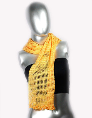 50% OFF on moKanc Checkered Silk Women's Scarf