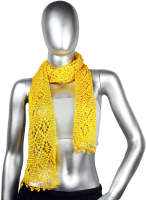50% OFF on moKanc Self Design Silk Women's Scarf 50% OFF on moKanc Self Design Silk Women's Scarf