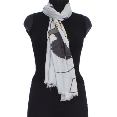 46% OFF on Trendif Printed Cotton Women's Scarf