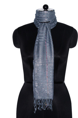 14% OFF on B.N. Exports Striped Viscose Women's Scarf