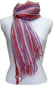 32% OFF on Dushaalaa Striped Silk/Viscose Women's Scarf