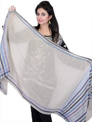 30% OFF on Exotic India Woven Wool, Silk Women's Scarf