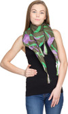 70% OFF on Famous By Payal Kapoor Floral Print Cotton Women's Scarf