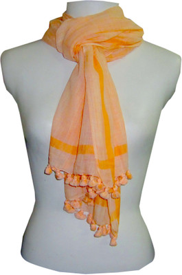 38% OFF on Dushaalaa Striped Coton Women's Scarf