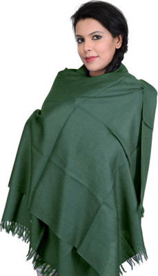 30% OFF on Exotic India Solid Wool Women's Scarf