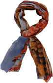 44% OFF on Toscee Printed 90%Modal10%Cashmere Women's Scarf