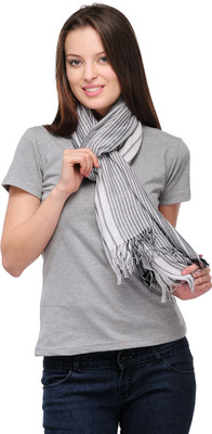 50% OFF on Itnol Striped Viscose Women's Scarf