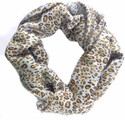 37% OFF on La Mall Geometric Print Silk Women's Scarf
