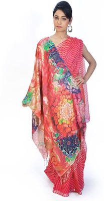 55% OFF on Home India Self Design Silk Women's Scarf