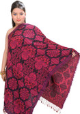 30% OFF on Exotic India Woven Cotton, Wool Women's Scarf