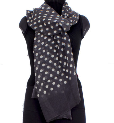 44% OFF on Trendif Polka Print Viscose Women's Scarf