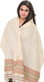 30% OFF on Exotic India Woven Wool Women's Scarf