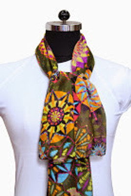 Portia Printed Cotton Women's Scarf