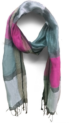 20% OFF on ScarfKing Checkered Nylon Women's Scarf