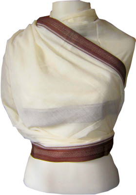 30% OFF on Dushaalaa Self Design Coton Women's Scarf