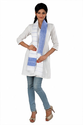 LIYANA Striped Linen Women's Scarf