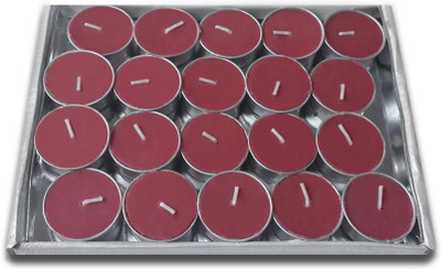 Pride & Joy Arts Apple Cinnamon Scented Tea Light Candles- Pack Of 20 Pride & Joy Arts Apple Cinnamon Scented Tea Light Candles- Pack Of 20