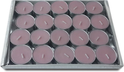 Pride & Joy Arts Musk Scented Tea Light Candles- Pack Of 20 Pride & Joy Arts Musk Scented Tea Light Candles- Pack Of 20
