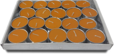 Pride & Joy Arts Saffron & Sage Scented T-Lite Candles- Pack of 20