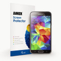 Anker High-Transparency Screen Protector for Galaxy S5 [3-Pack] Screen Guard for Samsung Galaxy S5