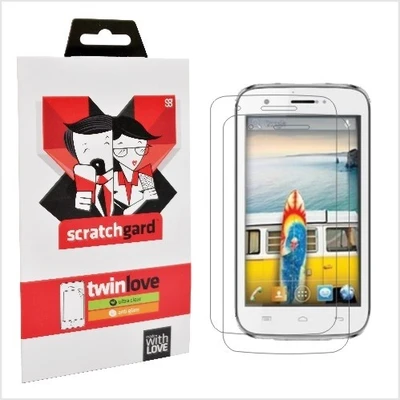 Scratchgard Original Twin PackJ73 Screen Guard for Micromax A92 Canvas lite