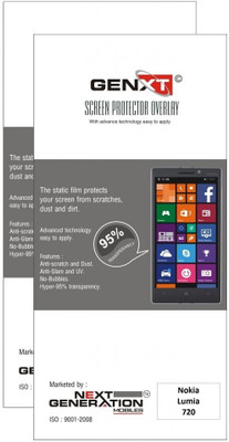 74% OFF on Genxt 2GM720 Pack of 2 Matte Screen Guard for Nokia Lumia 720 74% OFF on Genxt 2GM720 Pack of 2 Matte Screen Guard for Nokia Lumia 720