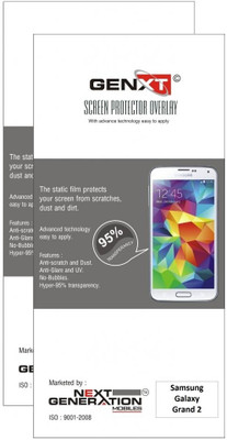 74% OFF on Genxt 2GMGG2 Pack of 2 Matte Screen Guard for Samsung Galaxy Grand 2