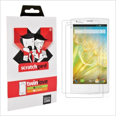Scratchgard Original Twin Pack - LA Screen Guard for Lava Iris Alfa Scratchgard Original Twin Pack - LA Screen Guard for Lava Iris Alfa