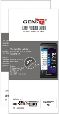 68% OFF on Genxt 2GMBBQ5 Pack of 2 Matte Screen Guard for BlackBerry Q5 68% OFF on Genxt 2GMBBQ5 Pack of 2 Matte Screen Guard for BlackBerry Q5