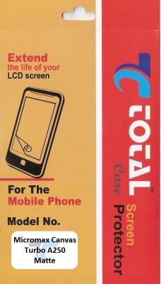 33% OFF on Total Care TCMTA250 Matte Screen Guard for Micromax Canvas Turbo A250 33% OFF on Total Care TCMTA250 Matte Screen Guard for Micromax Canvas Turbo A250