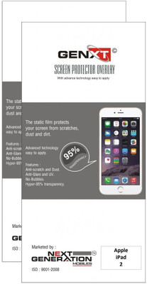 68% OFF on Genxt 2GGPD2 Pack of 2 Anti-Glare Screen Guard for Apple iPad 2 68% OFF on Genxt 2GGPD2 Pack of 2 Anti-Glare Screen Guard for Apple iPad 2