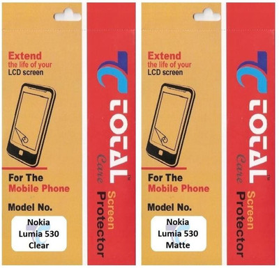 50% OFF on Total Care NL530 Clear & Matte Combo Screen Guard for Nokia Lumia 530
