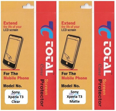 60% OFF on Total Care SXT3 Clear & Matte Combo Screen Guard for Sony Xperia T3 60% OFF on Total Care SXT3 Clear & Matte Combo Screen Guard for Sony Xperia T3