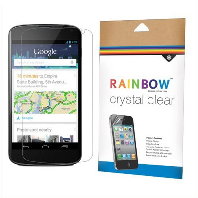 53% OFF on Rainbow 00-306 Screen Guard for LG Google Nexus 4 E960 53% OFF on Rainbow 00-306 Screen Guard for LG Google Nexus 4 E960